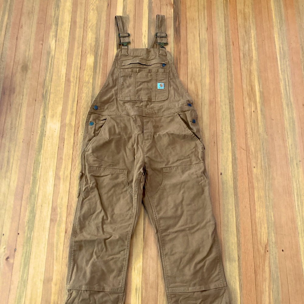 Carhartt women’s overalls - small